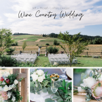Oregon Wine Country Wedding Photo Collage